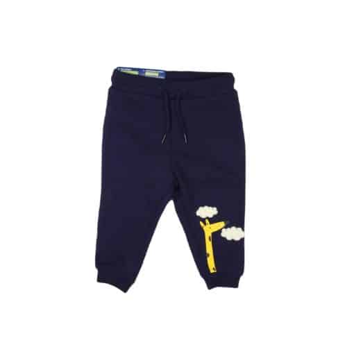 شلوار نوزادی مدل زرافه تو کرک سرمهای