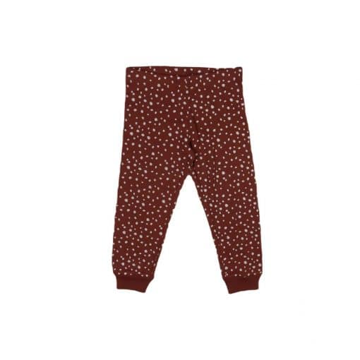 شلوار دخترانهH&M مدل خال خالی آجری