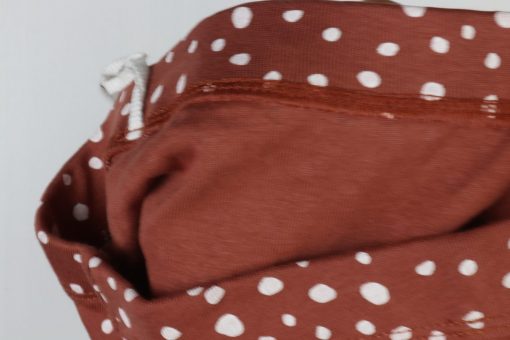شلوار دخترانهH&M مدل خال خالی آجری - Image 4