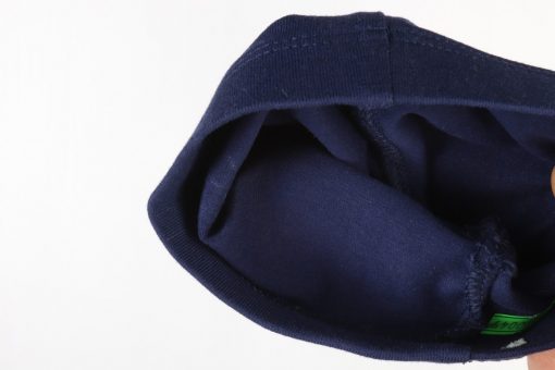 شلوار دخترانه برند H&M مدل دم پا چین چین سورمه ای - Image 3