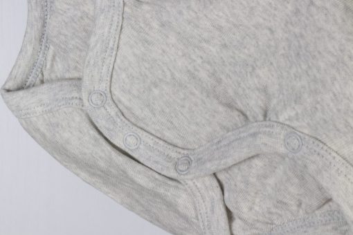 بادی آستین بلند برند H&M طرح جغذ طوسی - Image 3