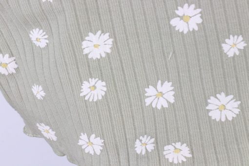 تاپ و شلوار دخترانه برند H&M مدل گل های سبز - Image 6