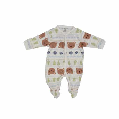 سرهمی جورابدار fox&bunny طرح خرس و کاج