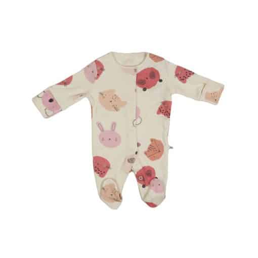سرهمی جورابدار next baby طرح دستکش دار خرگوش و گربه