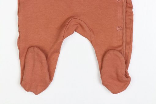 سرهمی جورابدار next baby طرح دستکش دار کیوت آجری - Image 3