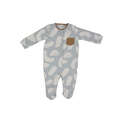سرهمی جورابدار next baby طرح جیب دار آبی
