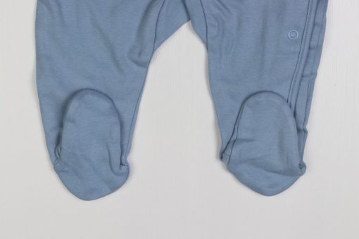 سرهمی جورابدار next baby طرح دستکش دار دایناسور آبی - Image 3