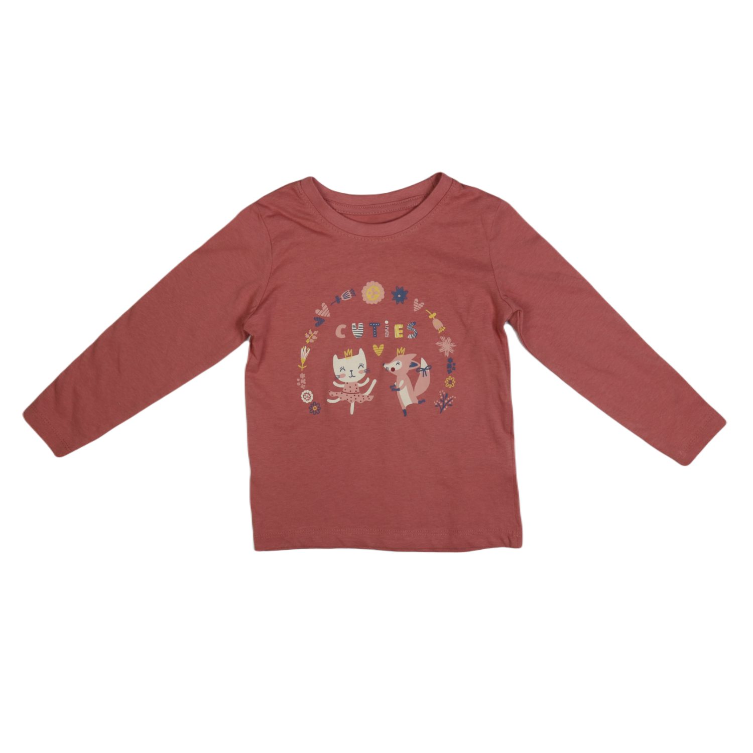 تیشرت آستین بلند لوپیلو طرح خرگوش و روباه