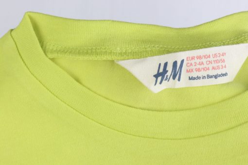 تیشرت آستین کوتاه h&m طرح تمساح سبز - Image 4