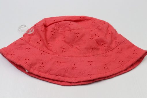 کلاه دخترانه برند OVS طرح خامه دوزی صورتی - Image 3
