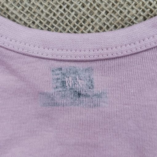بادی آستین بلند H&M طرح صورتی پررنگ - Image 5
