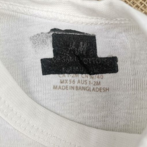 بادی آستین بلند H&Mطرح دوستت دارم بابا چپ و راستی - Image 5