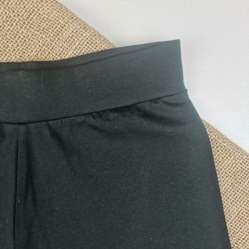 شلوارک c&a طرح مشکی ساده کمرکش