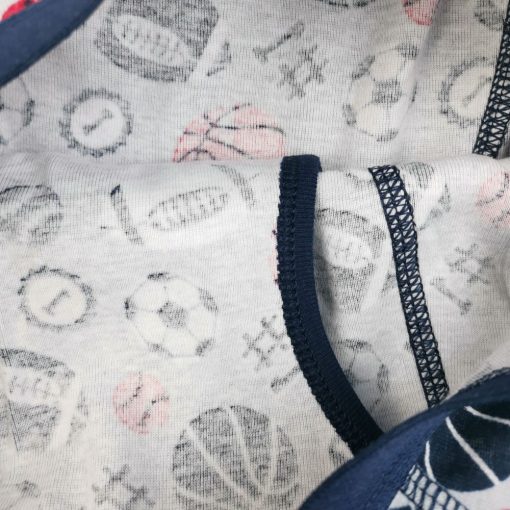 شورت مردانه طرح پادار توپ های متنوع