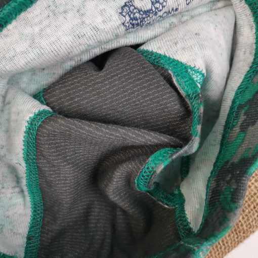 شورت پسرانه طرح پادار سبز ارتشی