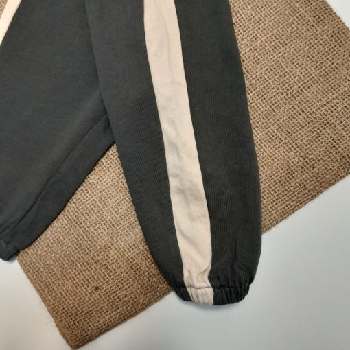 شلوار نوزادی H&M بچگانه طرح نوک مدادی بغل نباتی