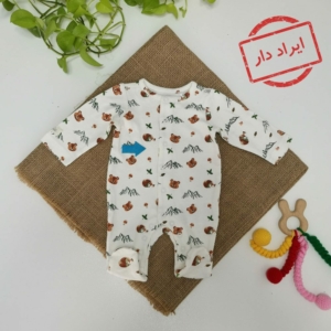 ایراد دار _ سرهمی جورابدار طرح تدی و کوه ها