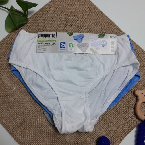 شورت دخترانه برند peperts ست چهار عددی سفید رنگ - 10-12 سال