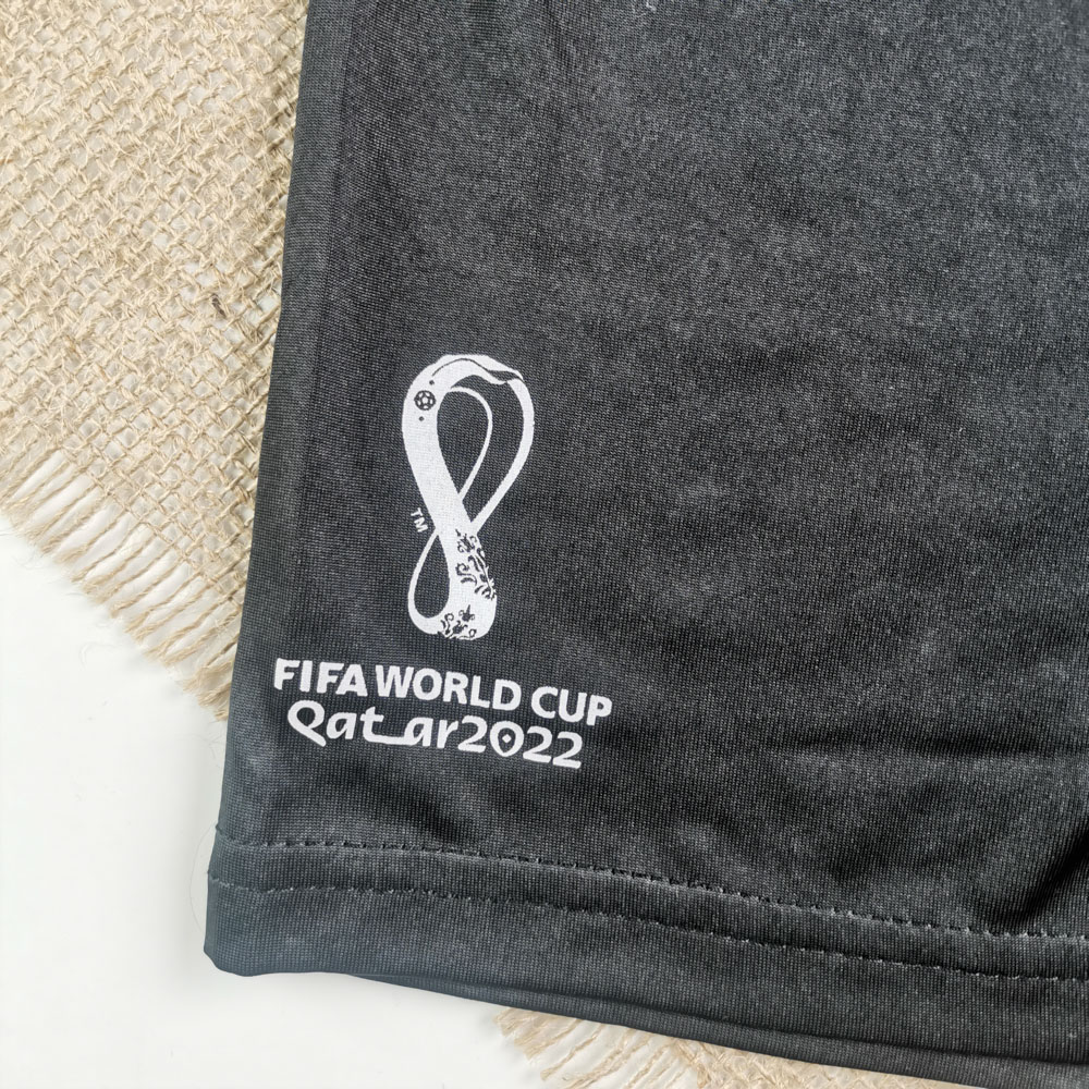 ست تیشرت و شلوارک پسرانه آستین کوتاه طرح فیفا سفید رنگ - 6-8 سال