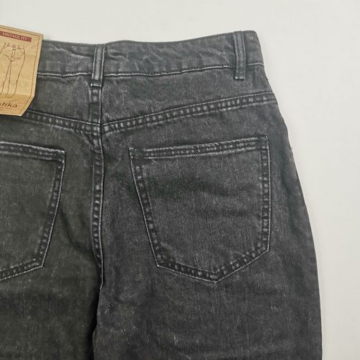 شلوار برند Bershka طرح جیبدار نوک مدادی رنگ - سایز 36