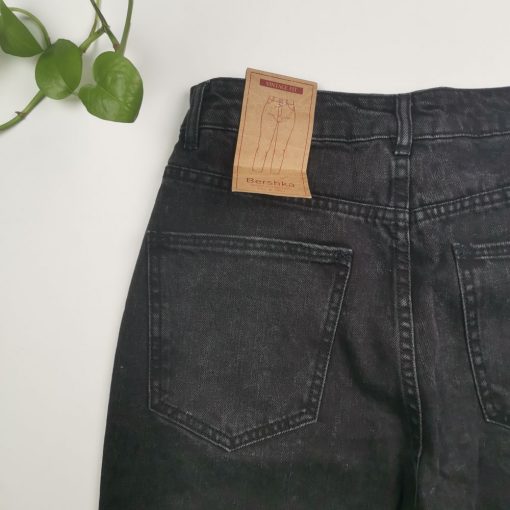 شلوار برند Bershka طرح جیبدار نوک مدادی رنگ - سایز 36