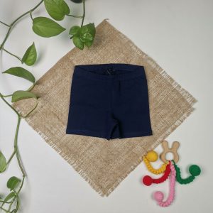 شلوارک نوزادی برند cat & jack طرح کمرکش سرمه ای رنگ - 4 سال