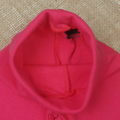 شلوار نوزادی دخترانه اسلش برند h and m طرح کمرکش سرخابی رنگ - 4 تا 6 ماه