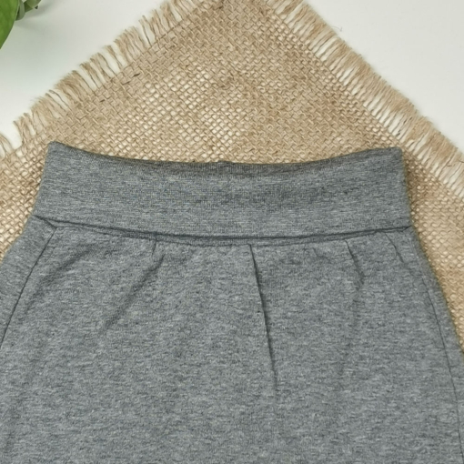 شلوار نوزادی اسلش برند h and m طرح کمرکش طوسی پررنگ