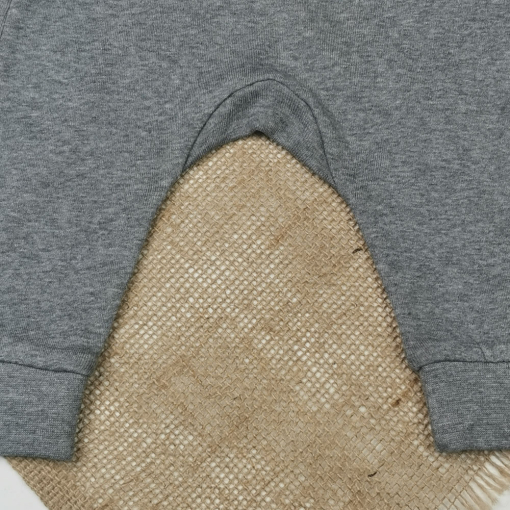 شلوار نوزادی اسلش برند h and m طرح کمرکش طوسی پررنگ