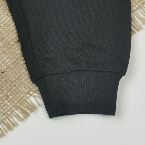 شلوار نوزادی اسلش برند h and m کمربند دار مشکی رنگ