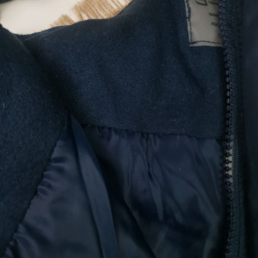 شلوار اسکی نوزادی برند impidimpi طرح بند دار سرمه ای رنگ - 6 تا 12 ماه