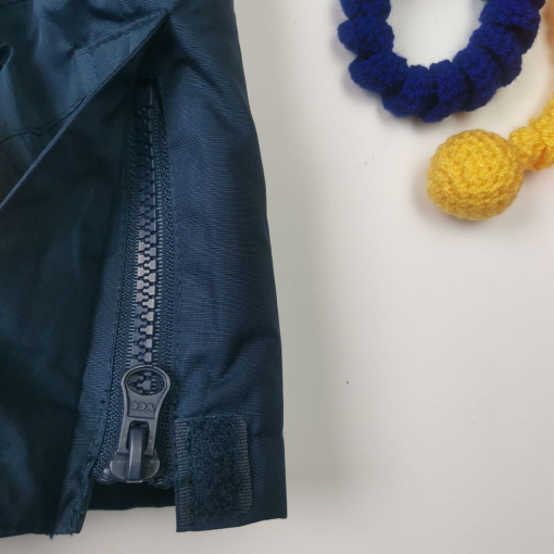 شلوار اسکی نوزادی برند impidimpi طرح بند دار سرمه ای رنگ - 6 تا 12 ماه