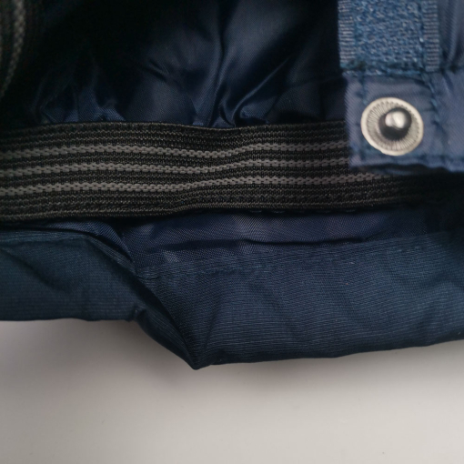 شلوار اسکی نوزادی برند impidimpi طرح بند دار سرمه ای رنگ - 6 تا 12 ماه