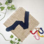 جوراب شلواری نوزادی سرمه ای رنگ