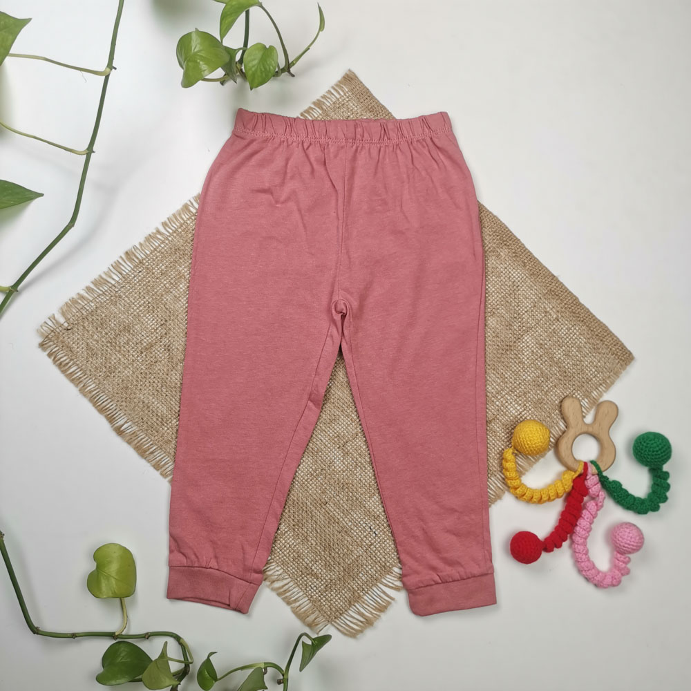 شلوار اسلش نوزادی دخترانه برند لوپیلو صورتی رنگ - 12 تا 24 ماه