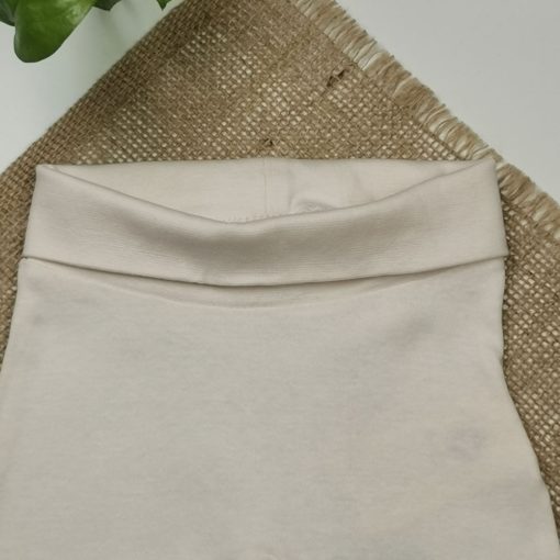 شلوار کمرکش لوپیلو طرح آهو نباتی - Image 8