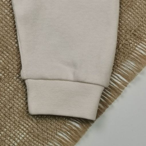 شلوار کمرکش لوپیلو طرح آهو نباتی - Image 6