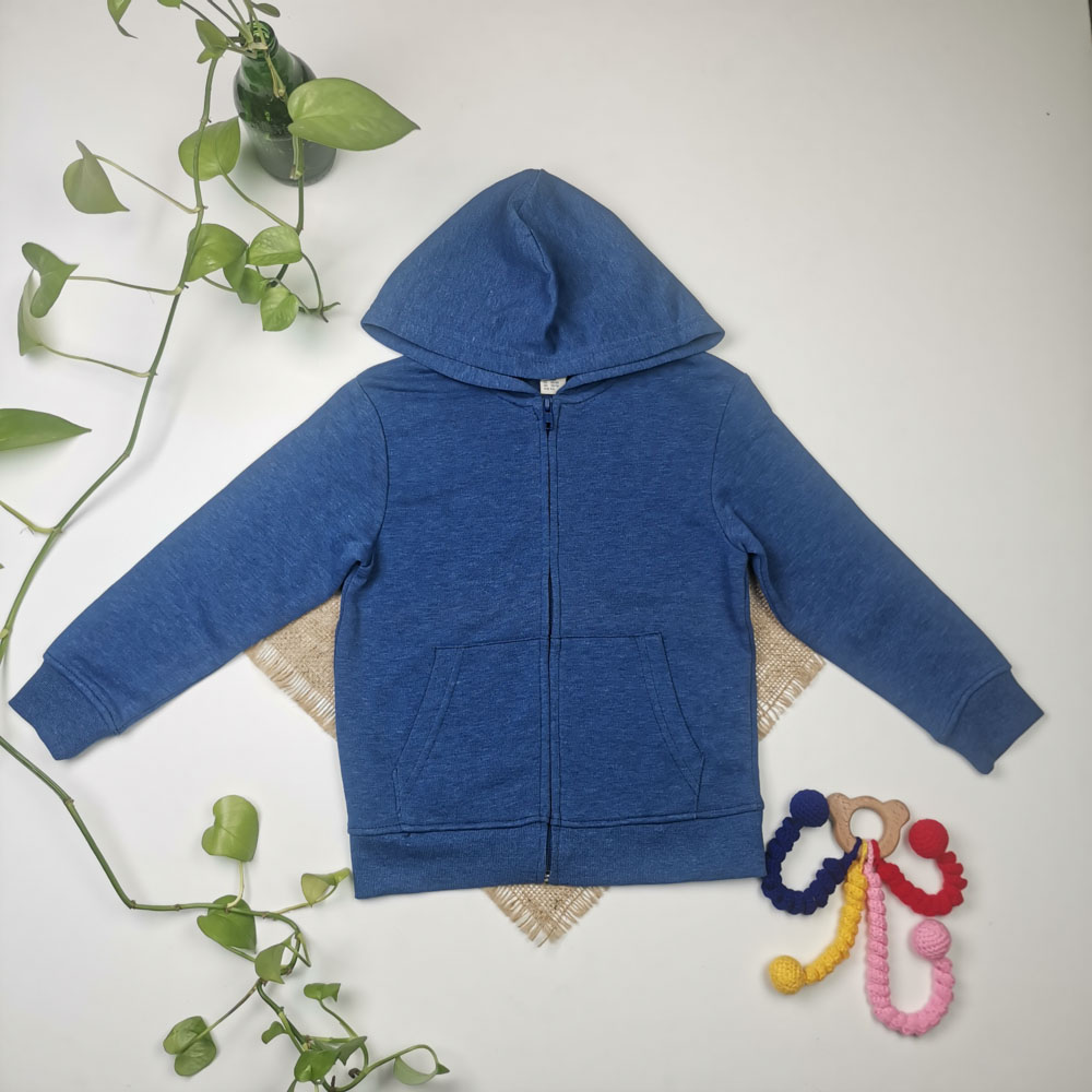 سویشرت توکرکی آستین بلند برند H and M آبی رنگ - 5 تا 6 سال