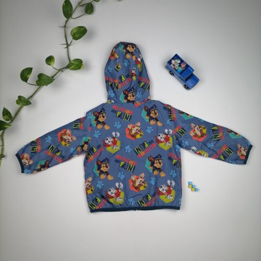 سویشرت بارونی نوزادی پسرانه آستین بلند طرح سگهای نگهبان آستر دار فیلی رنگ