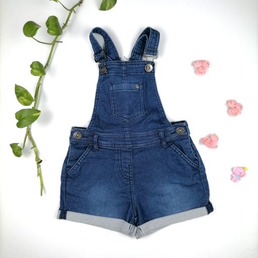 بیلر برند لوپیلو طرح جیب دار آبی تیره رنگ - 2 تا 3 سال