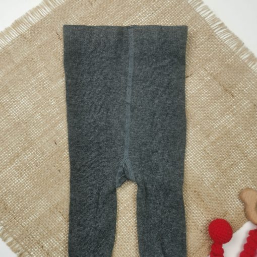 جوراب شلواری برند alive طوسی سیر رنگ