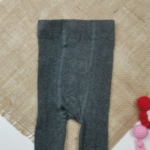 جوراب شلواری برند alive طوسی سیر رنگ