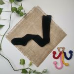 جوراب شلواری نوزادی برند poco piano مشکی رنگ