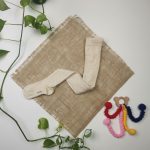 جوراب شلواری برند alive نباتی رنگ