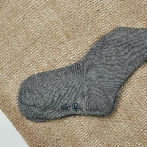 جوراب شلواری نوزادی برند poco piano طوسی تیره رنگ