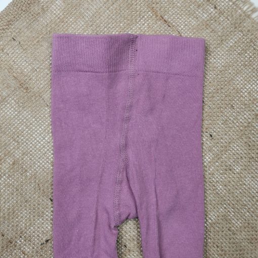 جوراب شلواری نوزادی صورتی تیره رنگ