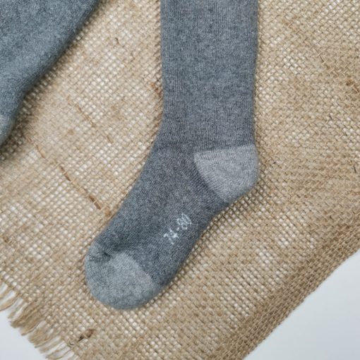 جوراب شلواری نوزادی توکرکی طوسی رنگ