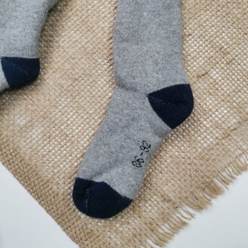 جوراب شلواری نوزادی توکرکی طوسی رنگ