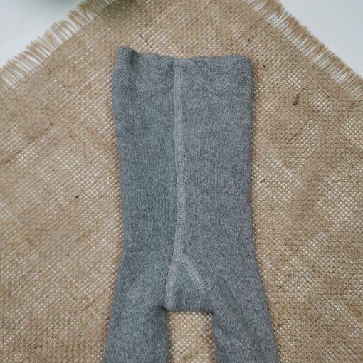 جوراب شلواری نوزادی توکرکی طوسی رنگ