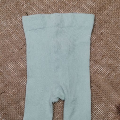 جوراب شلواری نوزادی برند poco piano سبز پاستلی رنگ